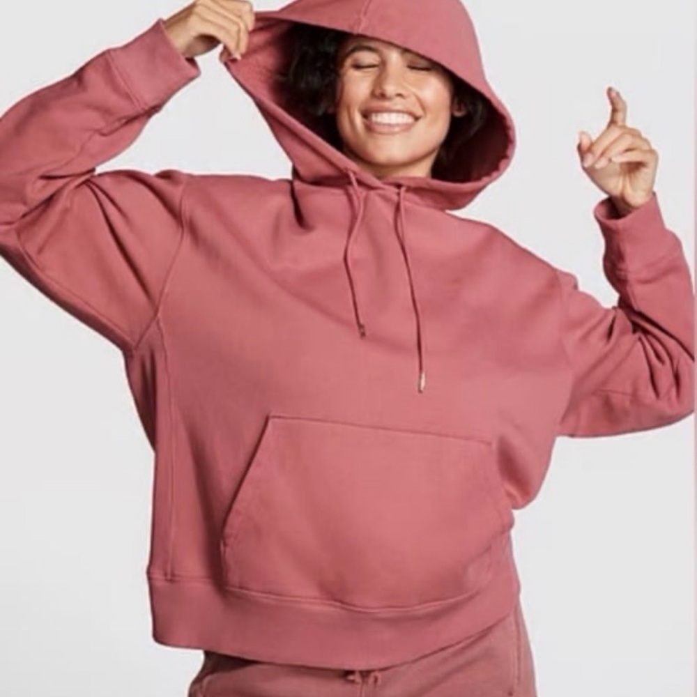 Victoria's Secret Dusty Rose Hoodie NWT